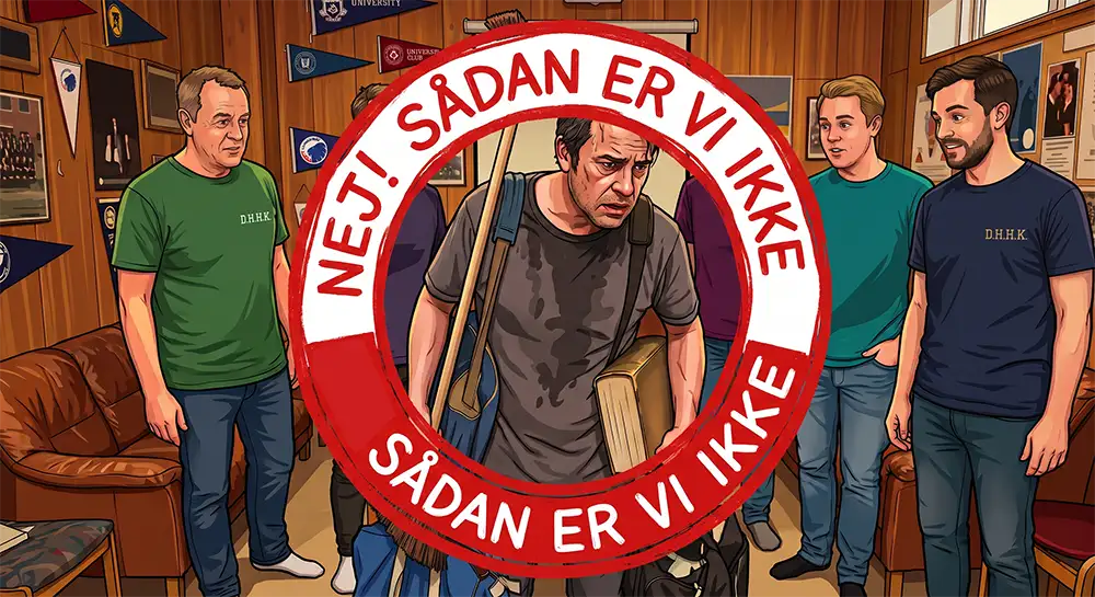 Vi er ikke en herreklub med urimelige optagelseskrav