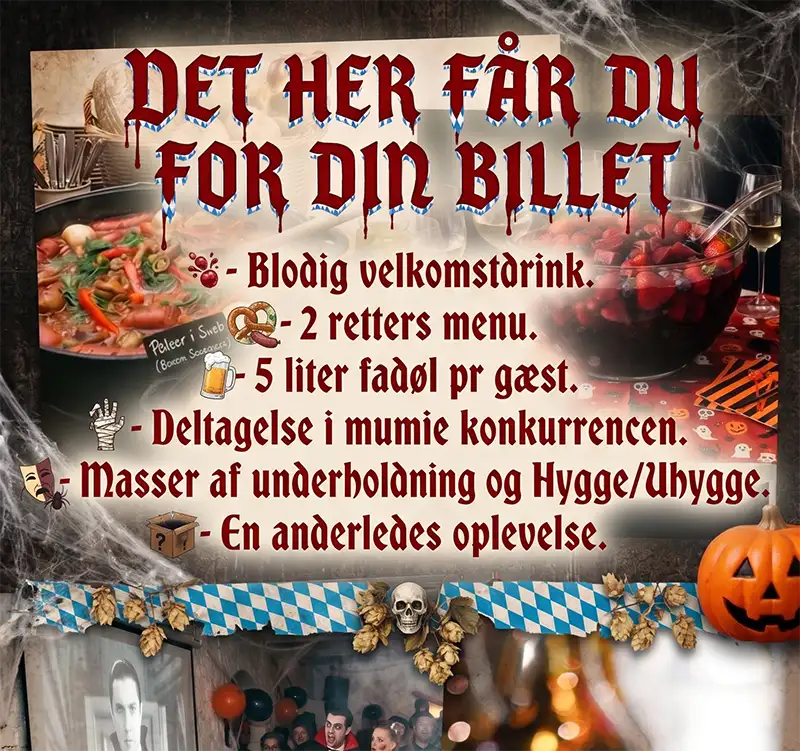 Det får du for din billet til Oktoberfest i Odense