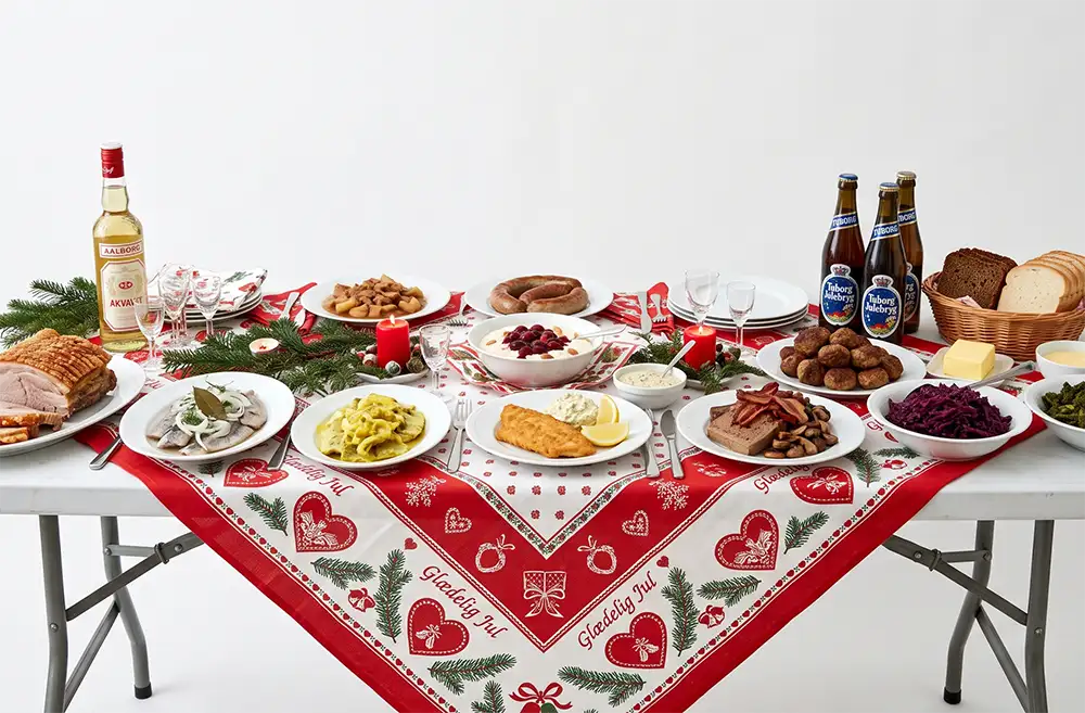 Julefrokost i Odense med klassisk julefrokost buffet