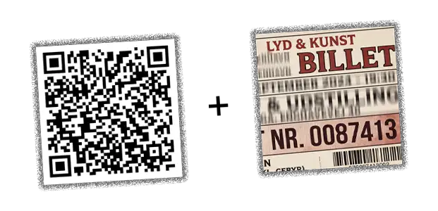 QR kode og specielt billet nr.